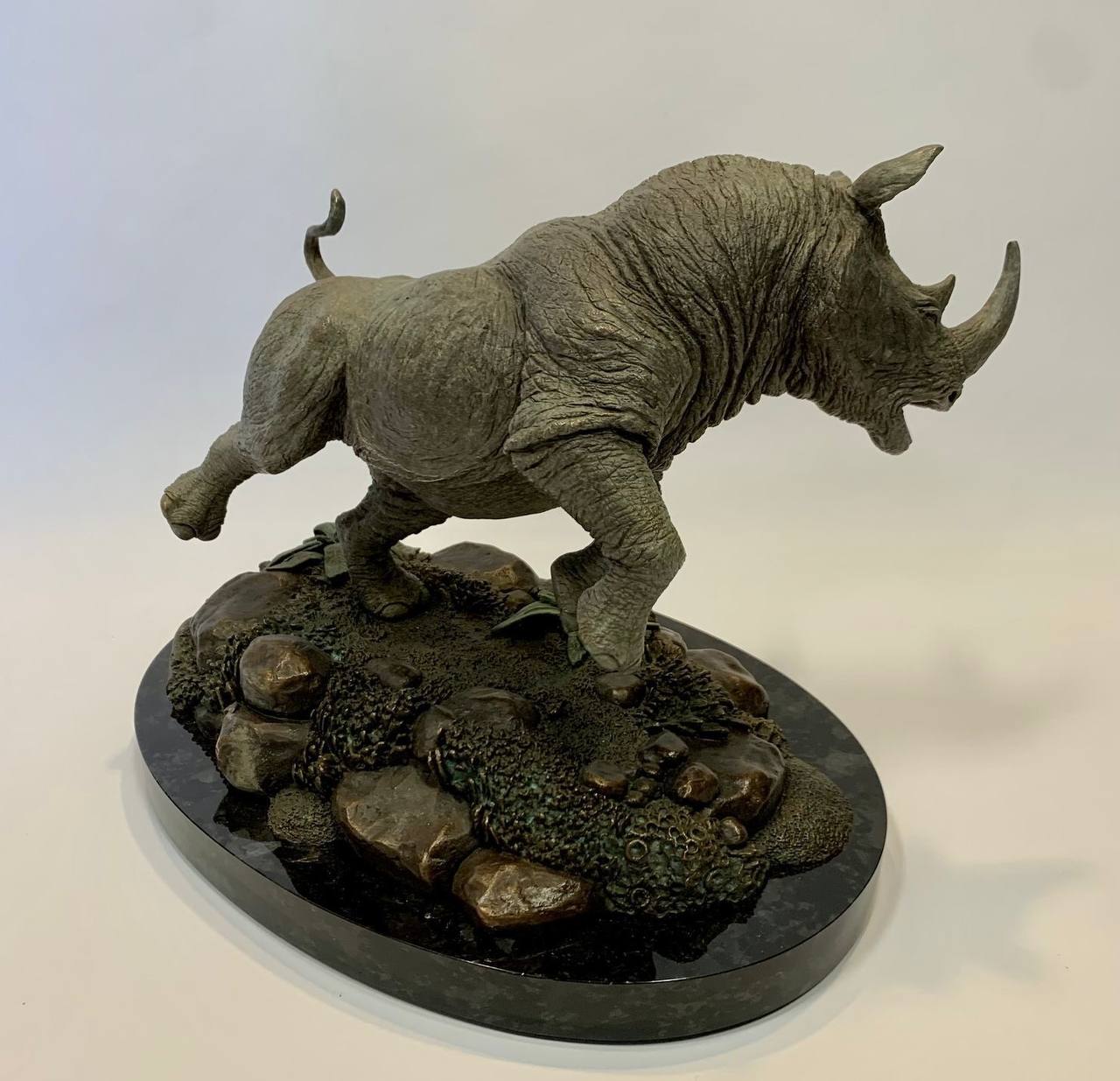 Spirit of the Rhino Sculpture