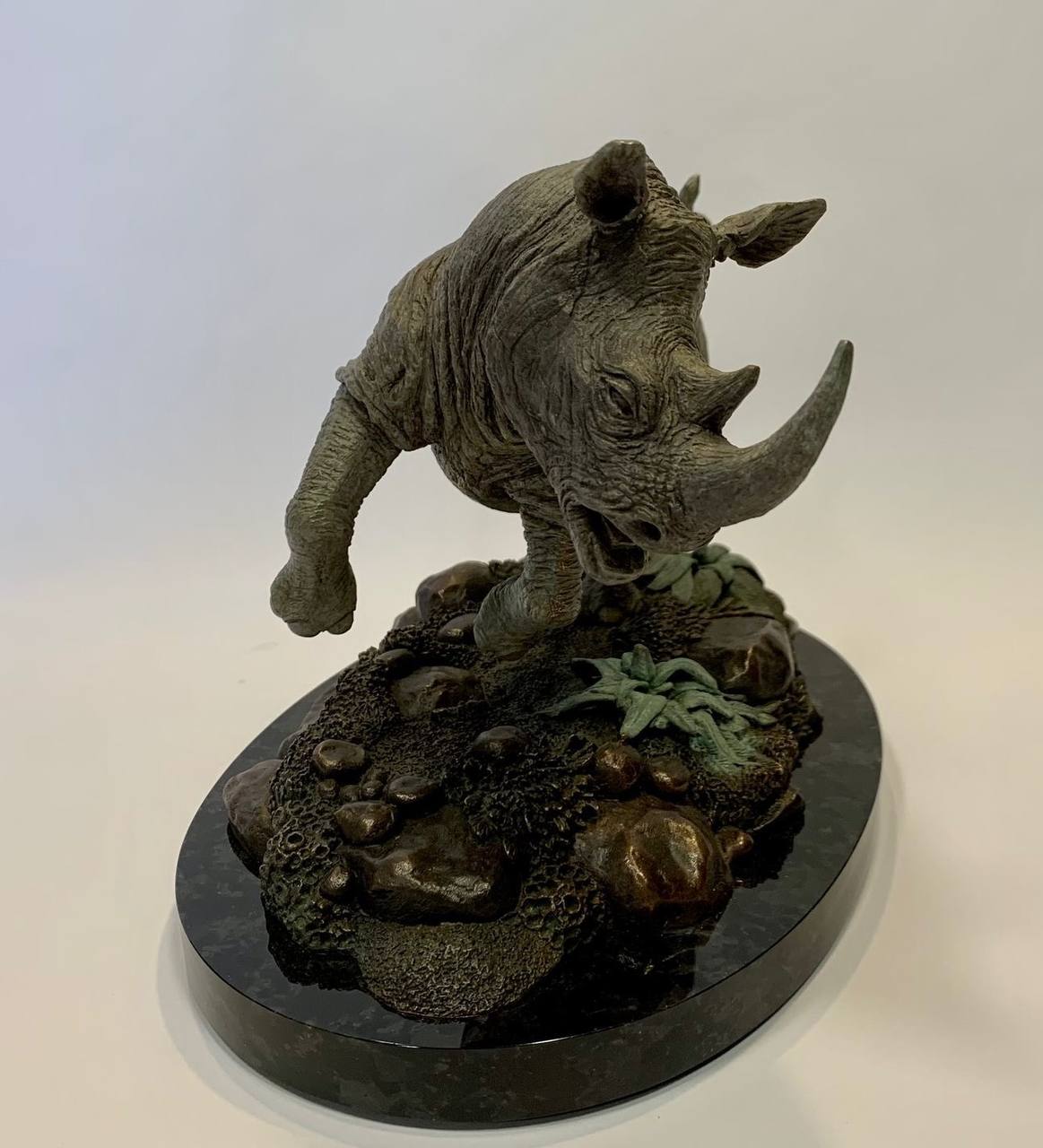 Spirit of the Rhino Sculpture