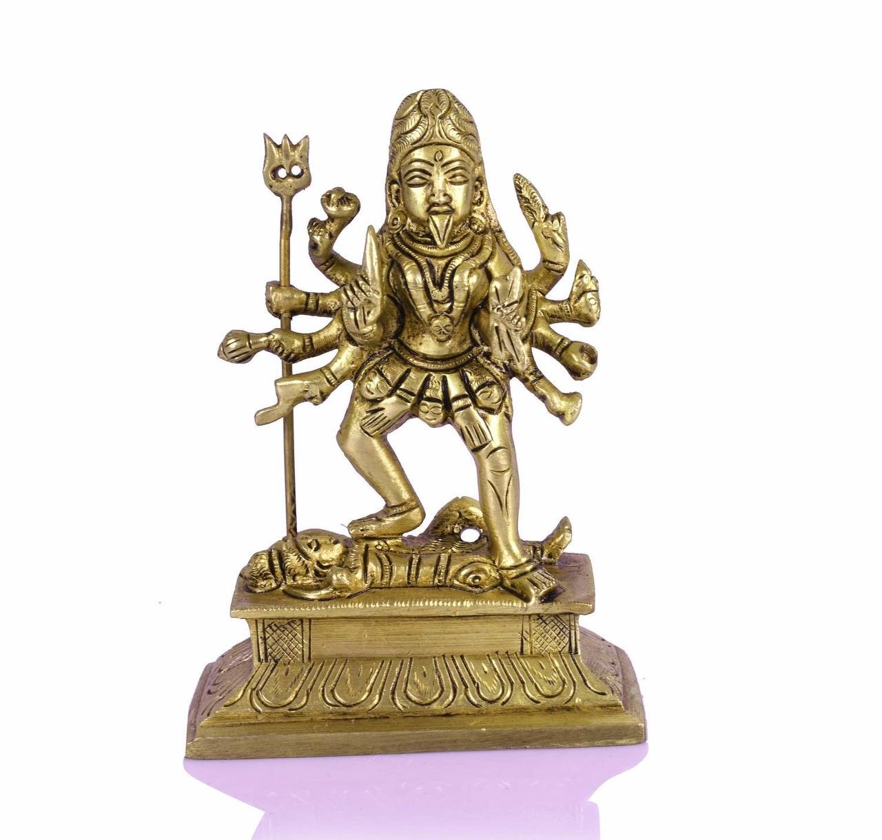 Golden Kali Statue