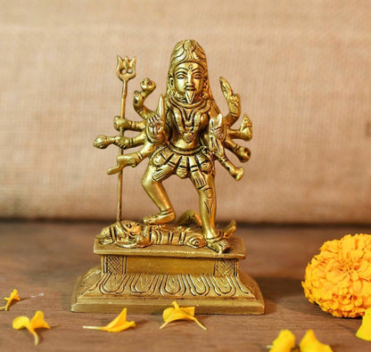 Golden Kali Statue