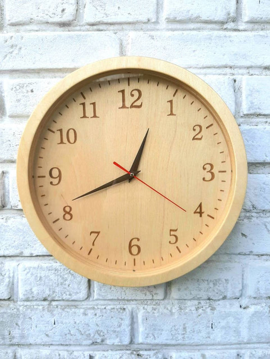Nordic Pine Wall Clock